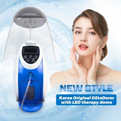 2023 Hot Selling Oxygen Jet Therapy Facial Machine O2 to Derm 7 Colors LED Dome Oxygen Facial Machine