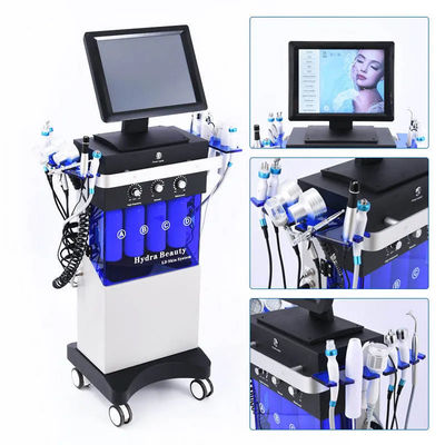 2023 New Arrival 14 In 1 HydraFacial Hydrofacial Oxygen Microdermabrasion Aqua Peeling Hydra Dermabrasion Facial Machine