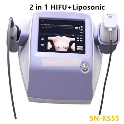 Most popular!! 2 in1 liposonic face lift Focused Ultrasound machine liposonix hifu machine in china