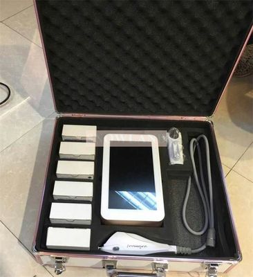 HOT! portable mini HIFU 4MHz&7Mhz skin machine/wireless hifu face lift beauty device for sale