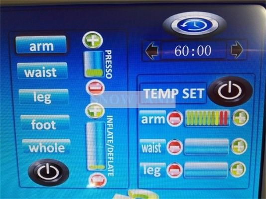 3 in 1 far infrared+ems therapy +lymphatic drainage vacuum pressotherapy body slimming