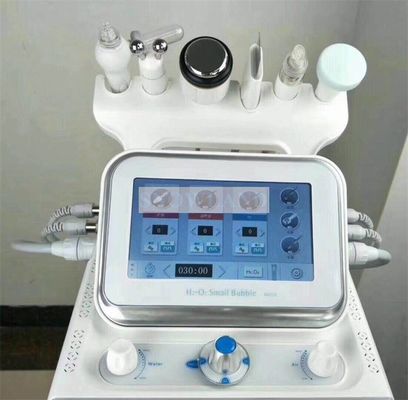Aqua facial hydrogen dermabrasion H2O2 Aqua Facial Beauty Machine 6 In 1