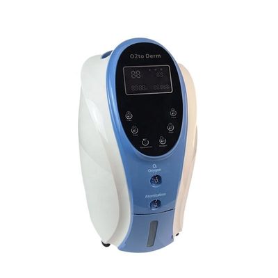 2023 Hot Selling Oxygen Jet Therapy Facial Machine O2 to Derm 7 Colors LED Dome Oxygen Facial Machine