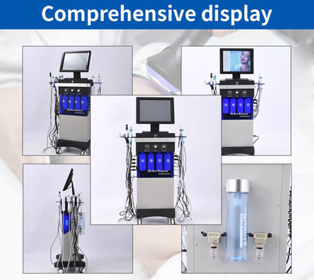 2023 New Arrival 14 In 1 HydraFacial Hydrofacial Oxygen Microdermabrasion Aqua Peeling Hydra Dermabrasion Facial Machine