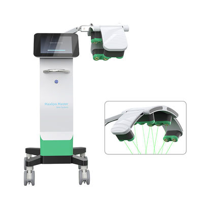 Hot Selling No Pain Hand Free Treatment Emerald Laser Maxlipo Master Laser Fat Removal Body Shaping Machine 2023