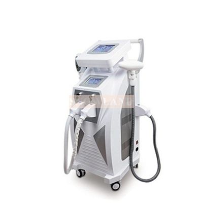 Two screen opt shr rf ipl 3 in 1 multi funtion machine hair reomoval machine with CE approval