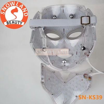 Infrared Light Face and Neck Whitening Facial Mask Face Lifting LED light Therapy Mask