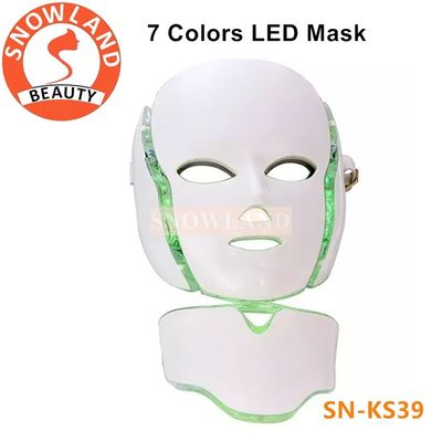 Professional home use PDT skin rejuvenation 7 colors LED Facial Mask