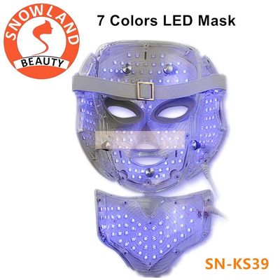 Wholesale Face Neck LED Mask For Facial Care With 7 colors