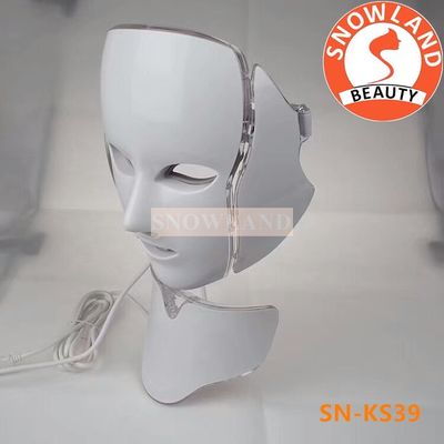 Hot sale multifunction 7 color skin rejuvenation LED light facial mask
