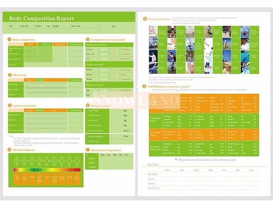Professional Body Composition Fat Analyzer Micro Elemental Analysis