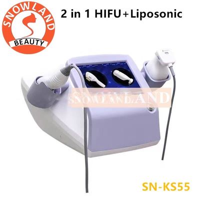 HIFU + Liposonix 2 in 1 multifunction Liposonic face lift and slimming machine
