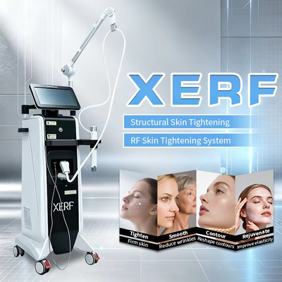 New XERF Dual Frequency RF Skin Tightening Machine 6.78MHz & 2MHz Monopolar RF Anti-Aging Device XERF Machine